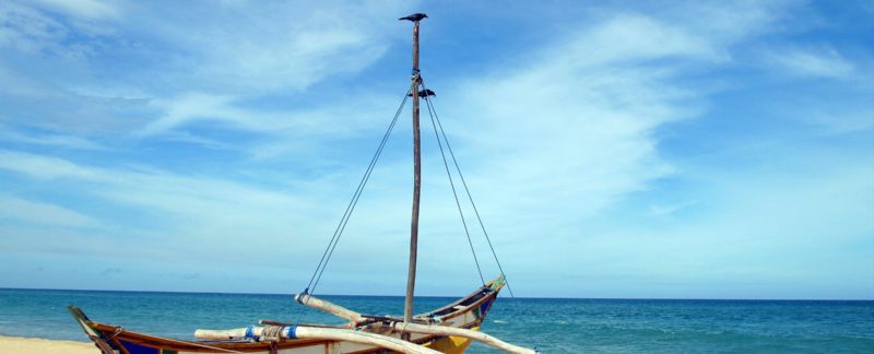 Catamaran typique, Negombo