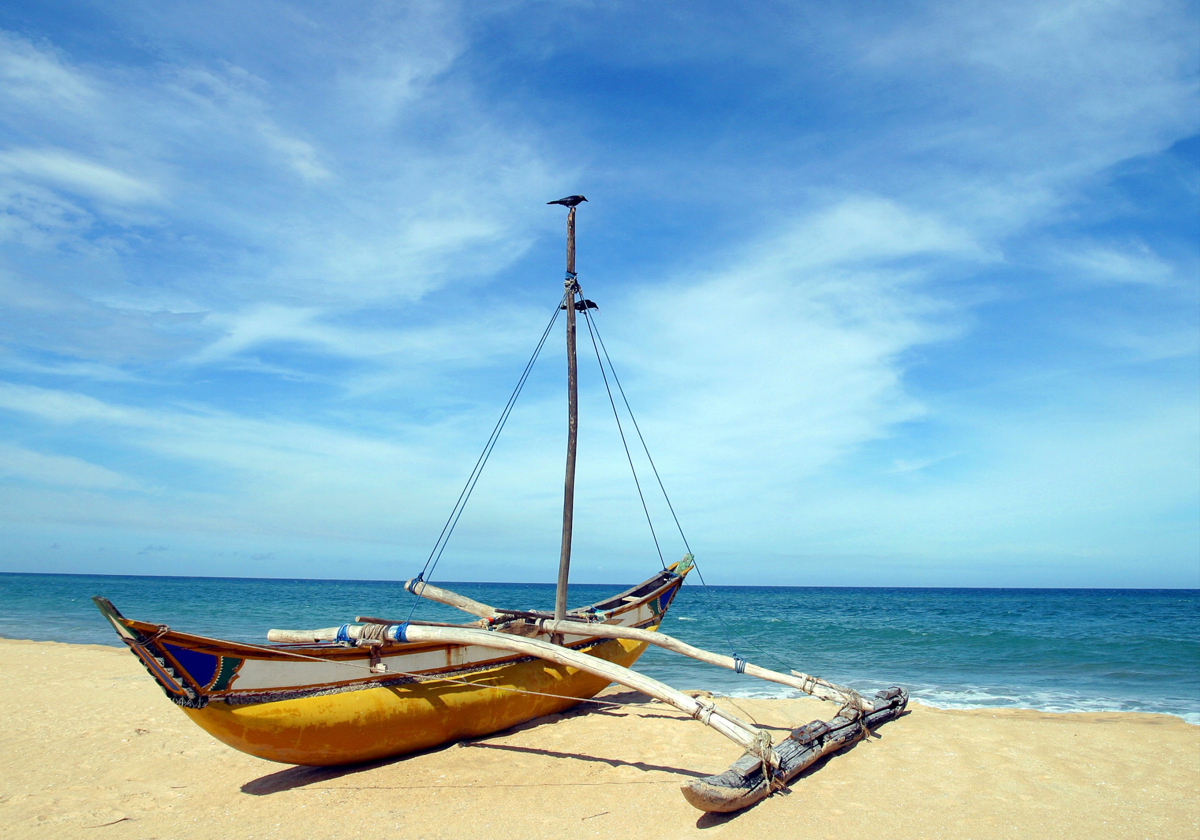 Catamaran typique, Negombo