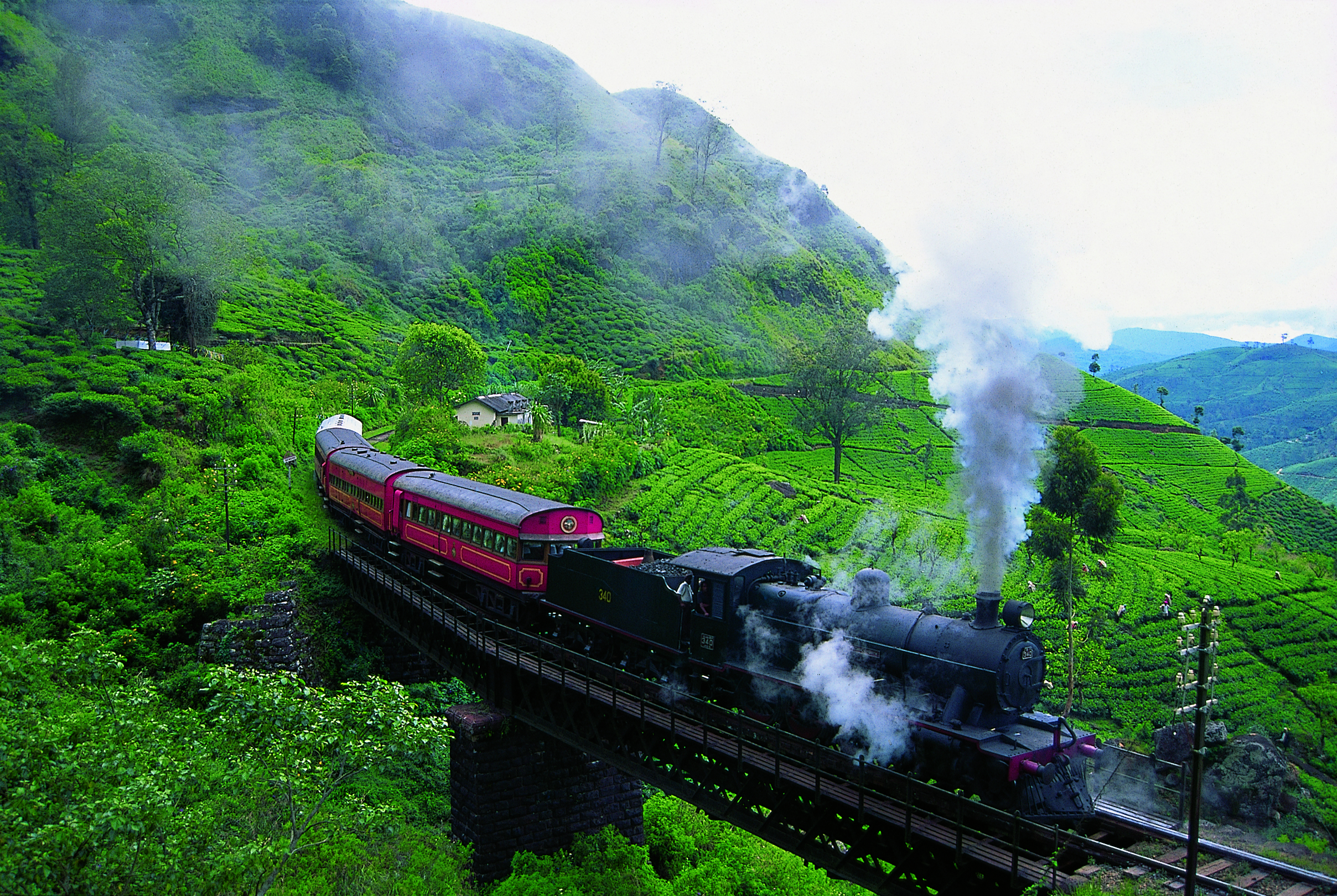 Train vapeur Sri Lanka - The Viceroy