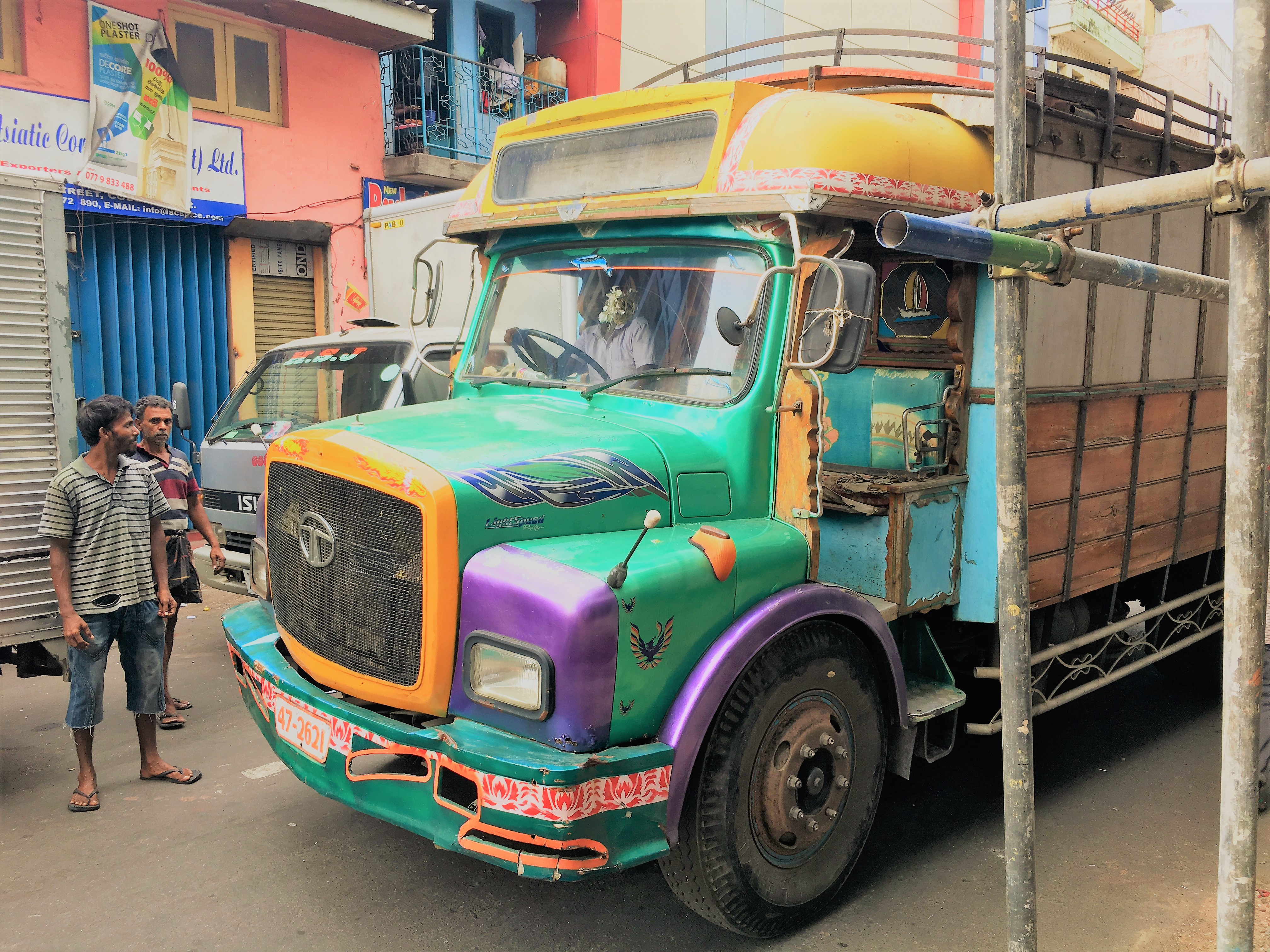 Camion bariolé, Pettah